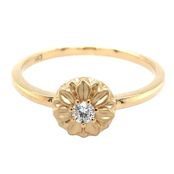 Diamond Flower Ring Baxter's Fine Jewelry Warwick, RI