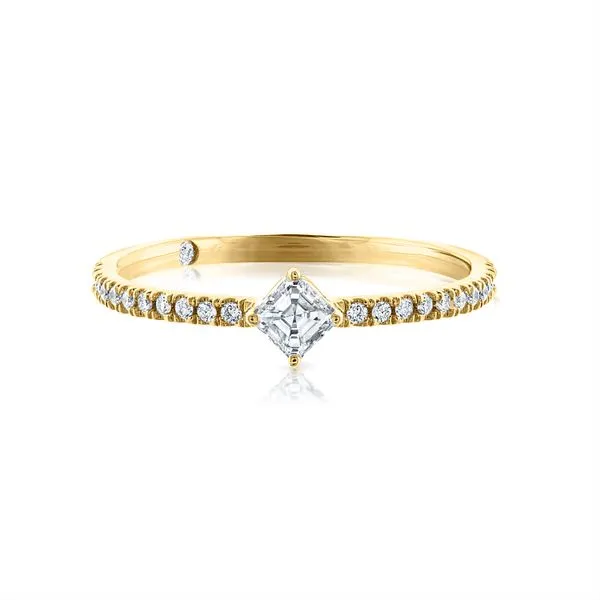 Asscher Diamond Fashion Ring Baxter's Fine Jewelry Warwick, RI