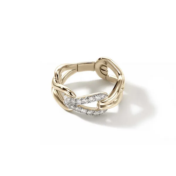 Surf Pave Diamond Ring Baxter's Fine Jewelry Warwick, RI