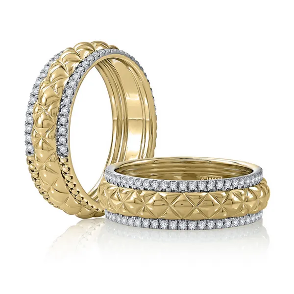 Quilted Diamond Band Baxter's Fine Jewelry Warwick, RI
