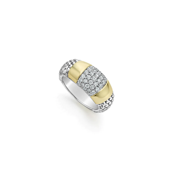 Gold Station Diamond Ring Baxter's Fine Jewelry Warwick, RI