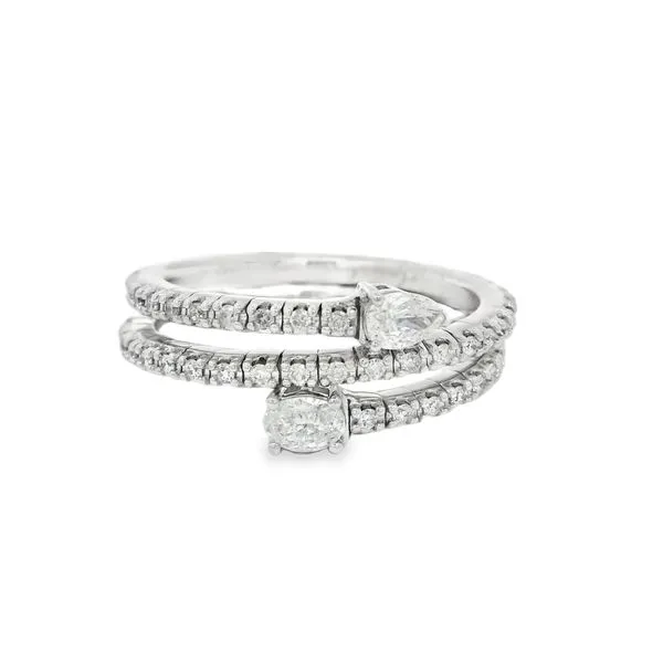 Flexi Two Stone Diamond Ring Baxter's Fine Jewelry Warwick, RI