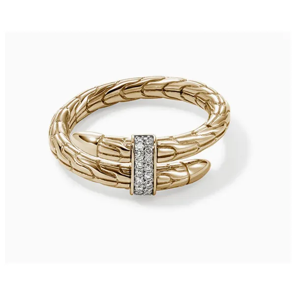 Spear Ring, Gold, Diamonds Baxter's Fine Jewelry Warwick, RI