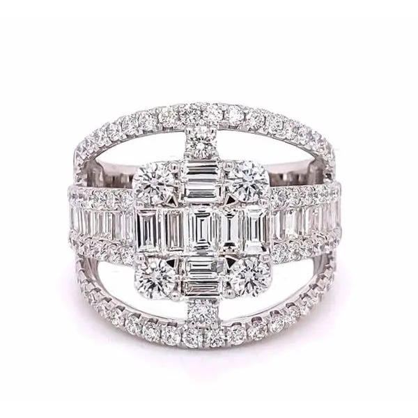 Diamond Cluster Statement Ring Baxter's Fine Jewelry Warwick, RI