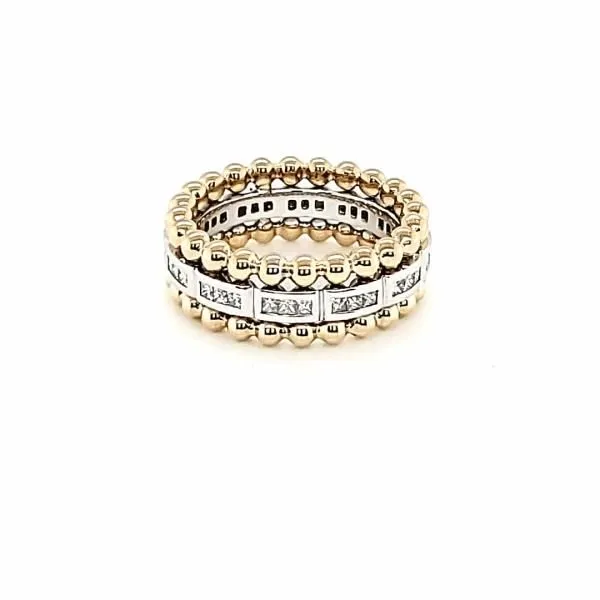 Diamond Beaded Eternity Band Baxter's Fine Jewelry Warwick, RI