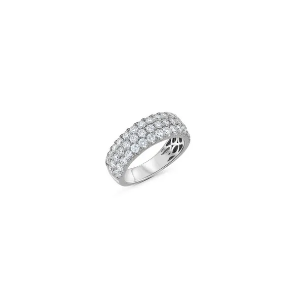 Triple Row Diamond Band Baxter's Fine Jewelry Warwick, RI