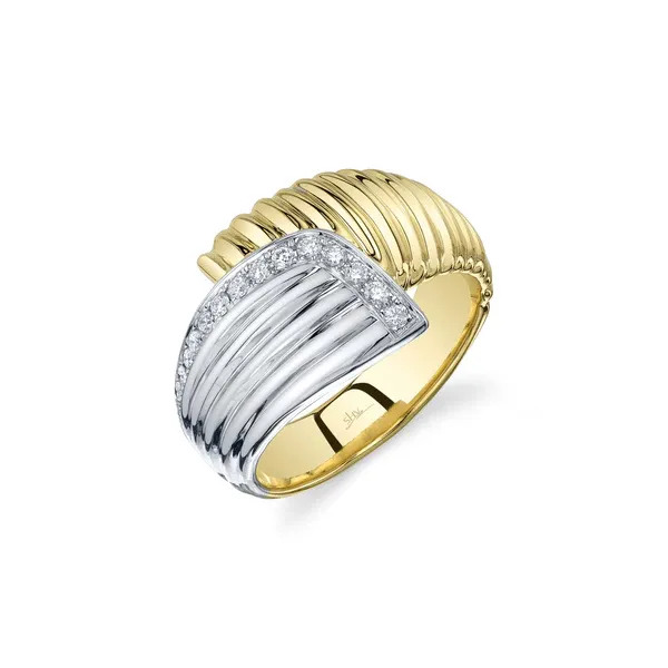 Diamond Ribbed Ring Baxter's Fine Jewelry Warwick, RI