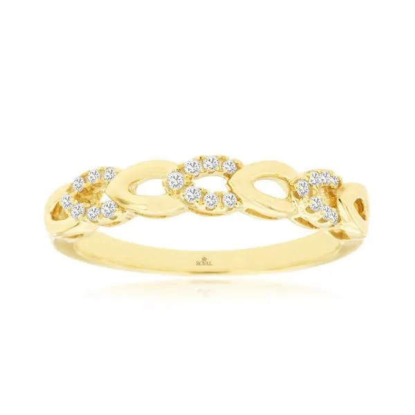 Diamond Open Tear Drop Ring Baxter's Fine Jewelry Warwick, RI