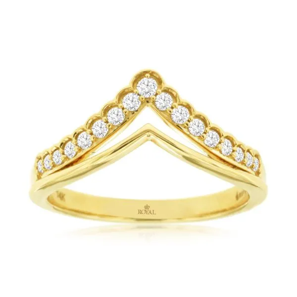 Diamond Chevron Band Baxter's Fine Jewelry Warwick, RI