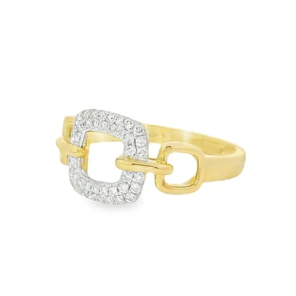 Pave Link Ring