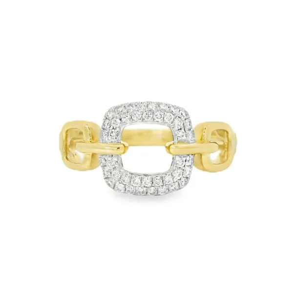 Pave Link Ring