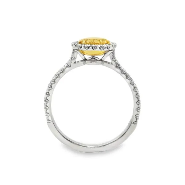 Fancy Orange Diamond Ring Image 4 Baxter's Fine Jewelry Warwick, RI