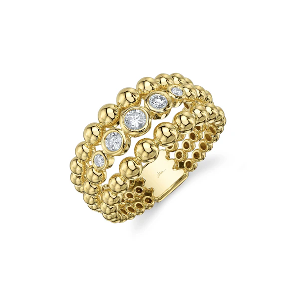 Diamond Bubble Bezel Ring Baxter's Fine Jewelry Warwick, RI