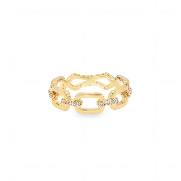 Diamond Open Link Ring Baxter's Fine Jewelry Warwick, RI