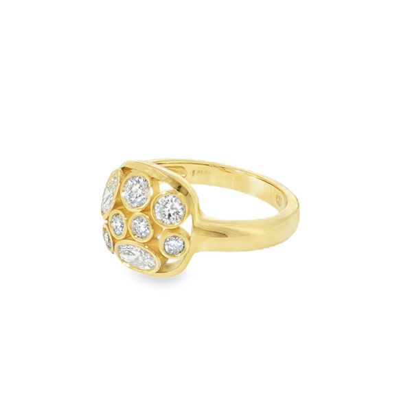Mixed Cut Diamond Ring Image 2 Baxter's Fine Jewelry Warwick, RI