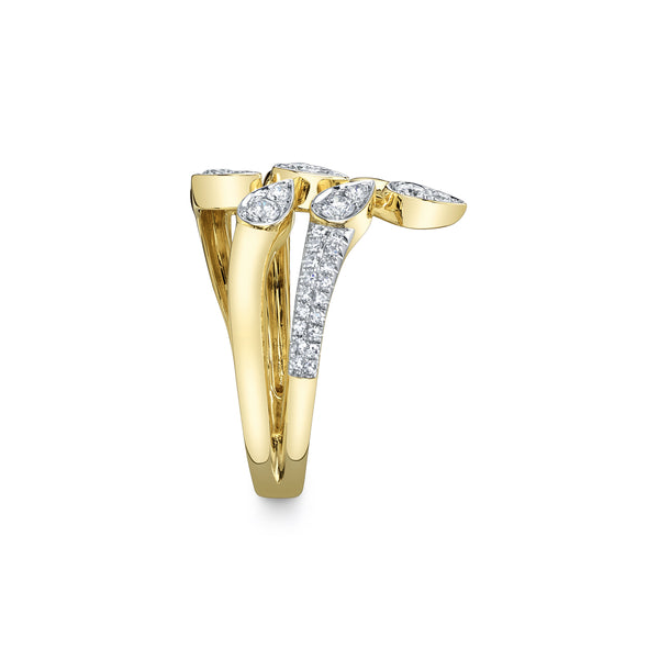 Diamond Pear Ring Image 2 Baxter's Fine Jewelry Warwick, RI
