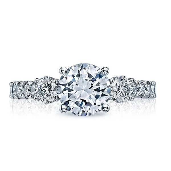 Clean Crescent Engagement Ring similar item image