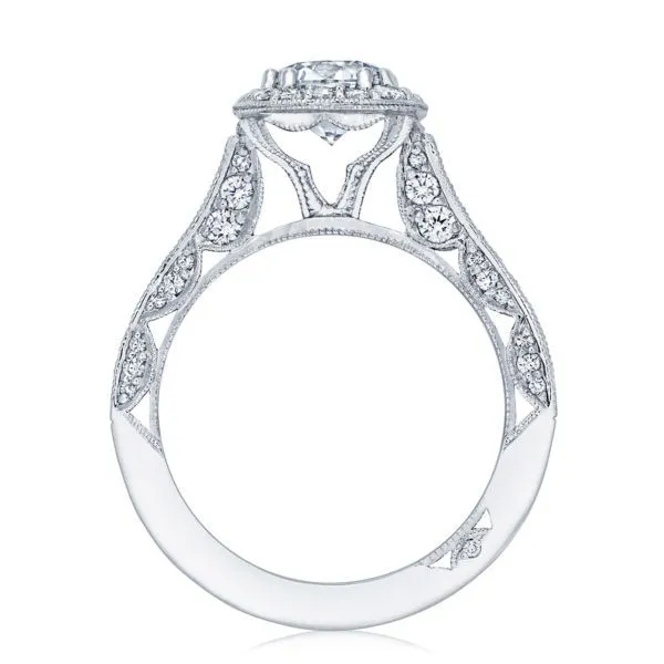 Classic Crescent Engagement Ring
