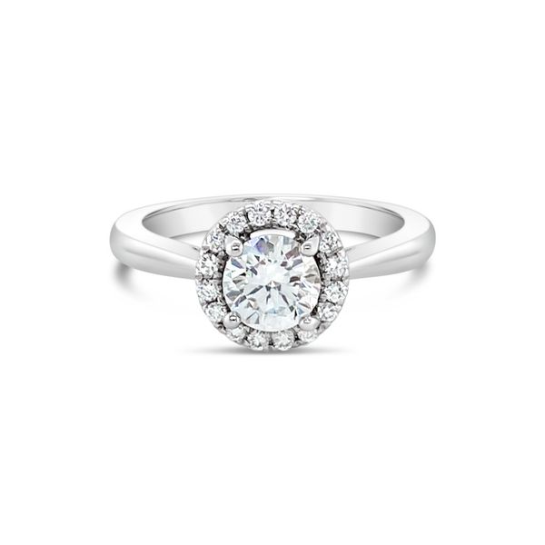 Maisy Round Halo Engagement Ring Baxter's Fine Jewelry Warwick, RI