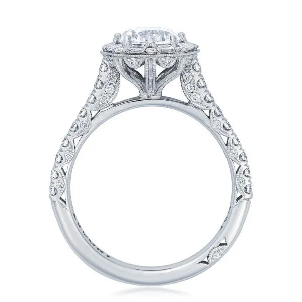 Petite Crescent Engagement Ring