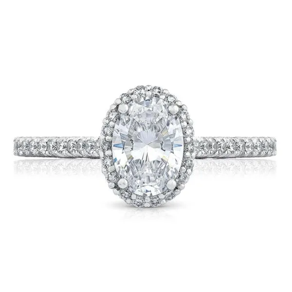 Petite Crescent Engagement Ring