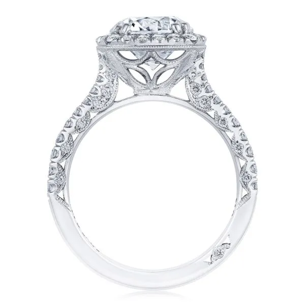 Petite Crescent Engagement Ring