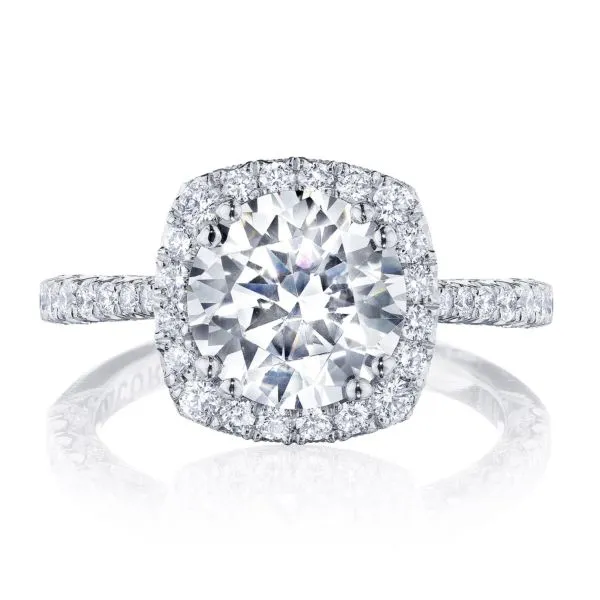 Petite Crescent Engagement Ring