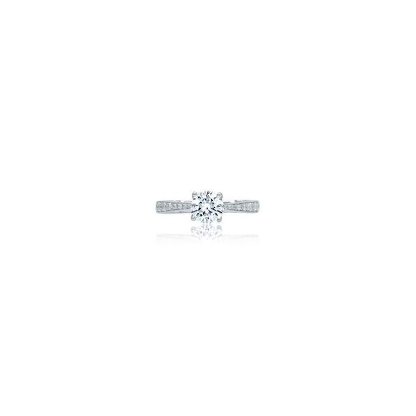 Classic Round Diamond Engagement Ring Image 2 Baxter's Fine Jewelry Warwick, RI