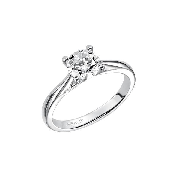 Platinum Solitaire Ring Baxter's Fine Jewelry Warwick, RI