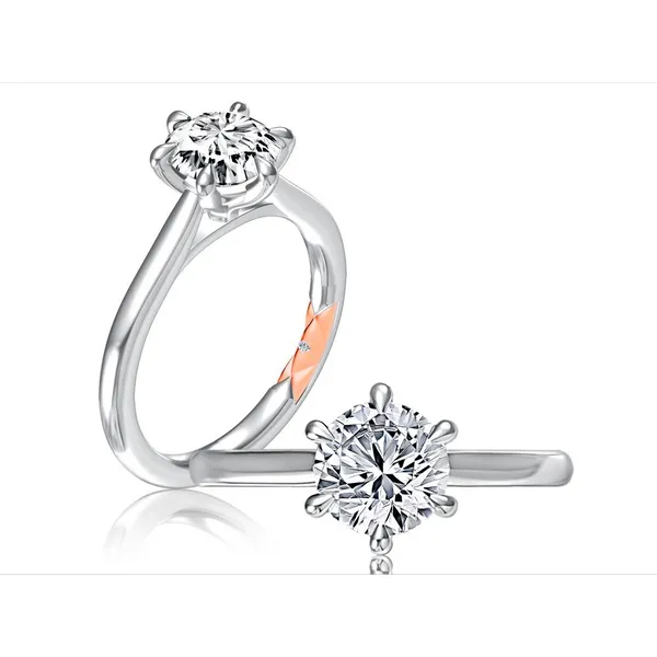 Platinum Solitaire Setting Baxter's Fine Jewelry Warwick, RI