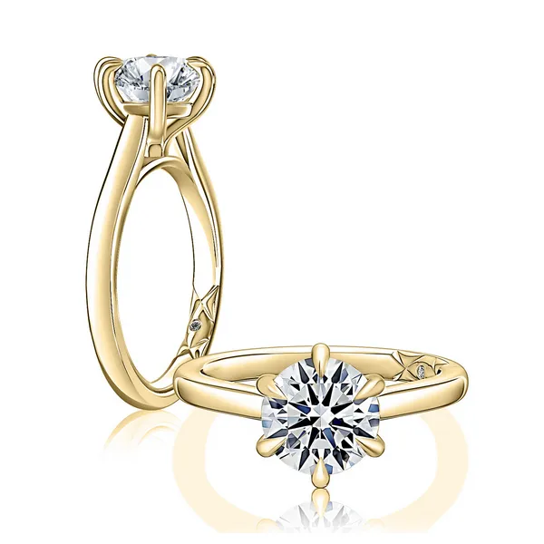 Round Solitaire Engagement Ring Baxter's Fine Jewelry Warwick, RI