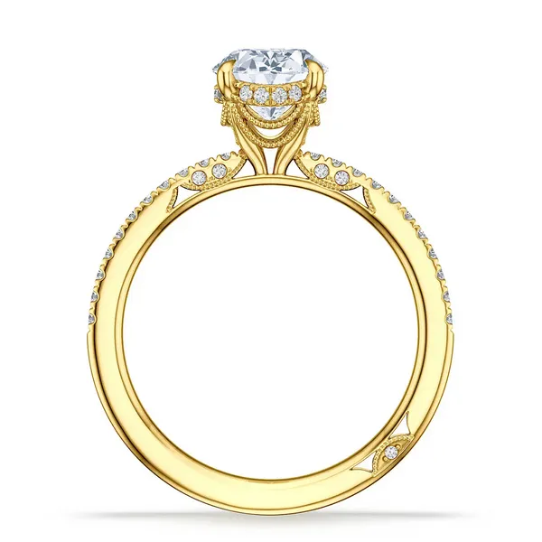 Oval Solitaire Engagement Ring Image 2 Baxter's Fine Jewelry Warwick, RI