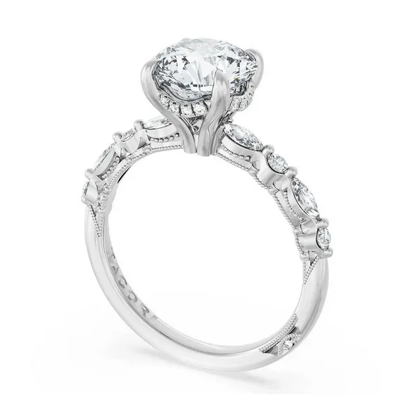 Round Solitaire Engagement Ring Image 2 Baxter's Fine Jewelry Warwick, RI