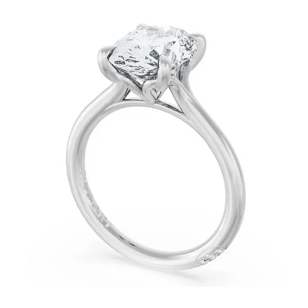 Oval Solitaire Engagement Ring Image 2 Baxter's Fine Jewelry Warwick, RI