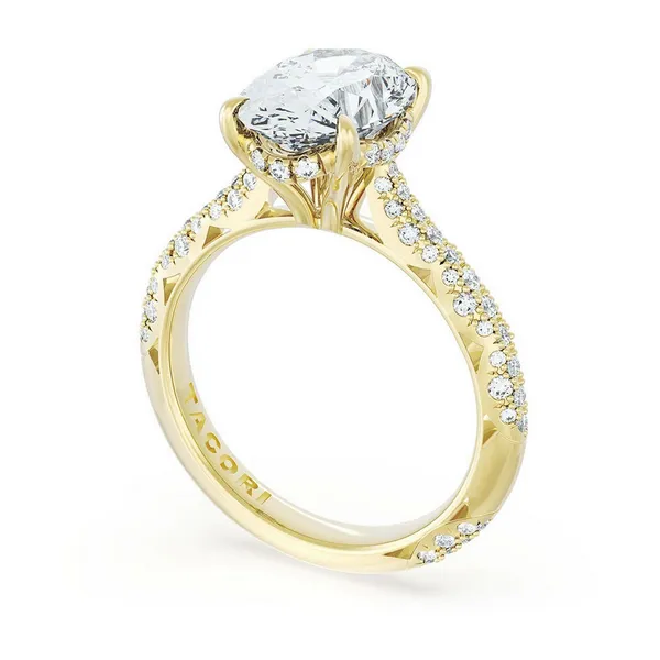 Oval Bloom Engagement Ring Image 2 Baxter's Fine Jewelry Warwick, RI