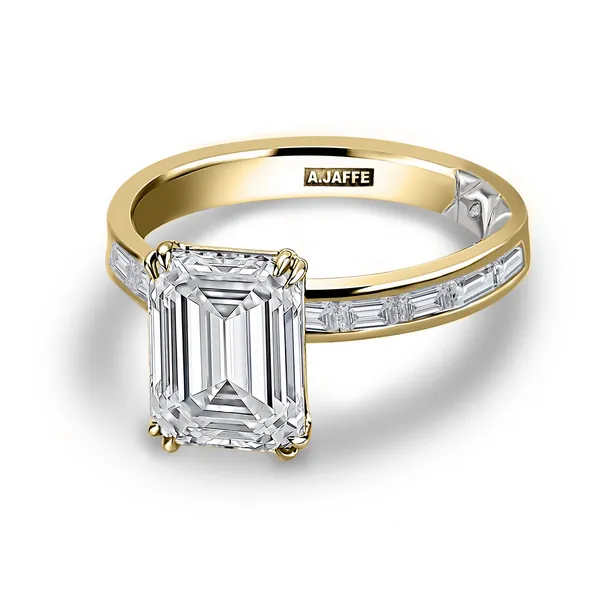 Emerald Cut Engagement Ring Baxter's Fine Jewelry Warwick, RI