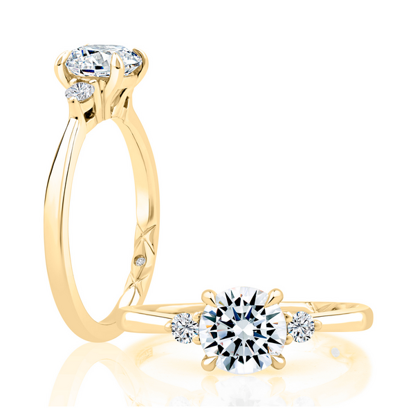 Three Stone Engagement Ring Baxter's Fine Jewelry Warwick, RI