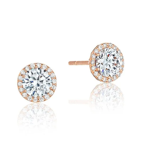 Tacori Diamond Stud Earrings 001 150 03242 18KR Baxter s Fine Jewelry Warwick RI