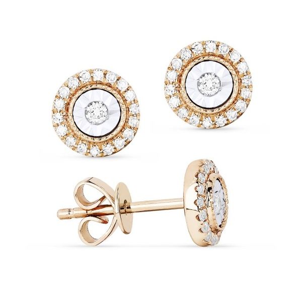 Rose Gold Earrings Baxter's Fine Jewelry Warwick, RI