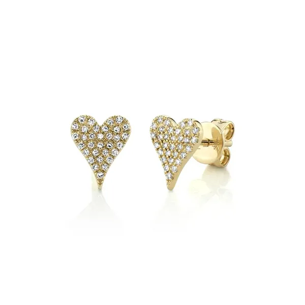 Heart Stud Earrings thumb image 1
