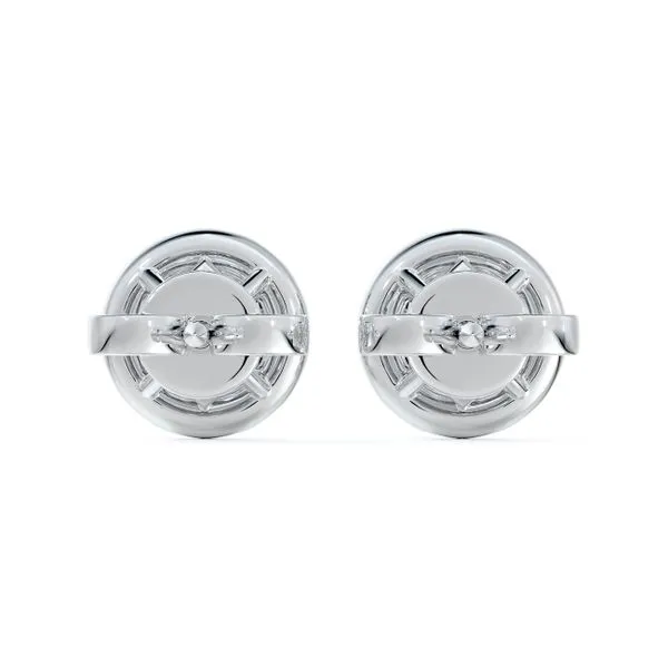 Center of My Universe® Halo Studs Image 4 Baxter's Fine Jewelry Warwick, RI