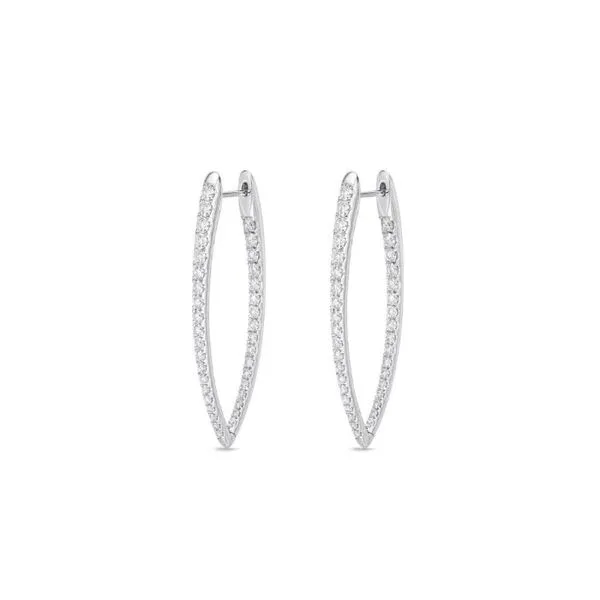 Imperial Diamond Hoops