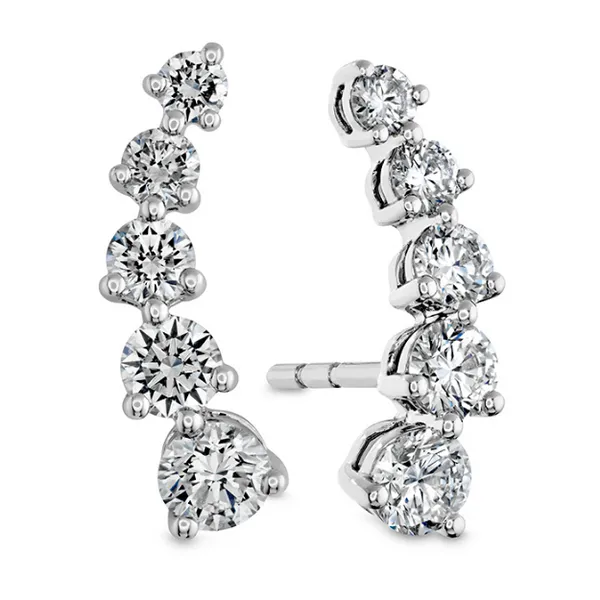 Essentials 5 Stone Ear Climbers Baxter's Fine Jewelry Warwick, RI
