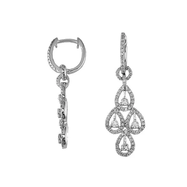 Diamond Drop Earrings Baxter's Fine Jewelry Warwick, RI