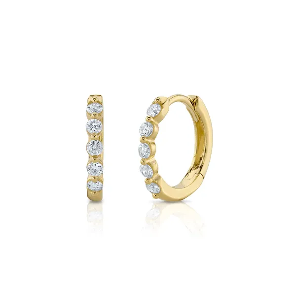 Diamond Huggie Earrings Baxter's Fine Jewelry Warwick, RI