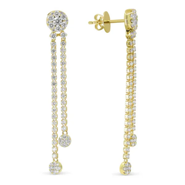 Dangle Diamond Earrings Baxter's Fine Jewelry Warwick, RI