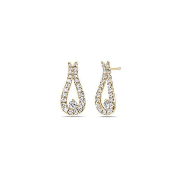 Diamond Teardrop Earring Baxter's Fine Jewelry Warwick, RI