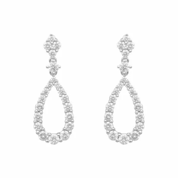 Diamond Drop Earrings Baxter's Fine Jewelry Warwick, RI