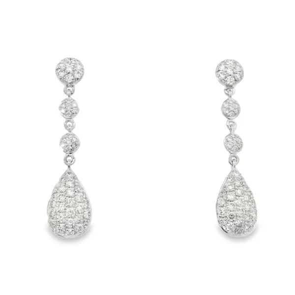 Pear Shaped Drop Earrings
