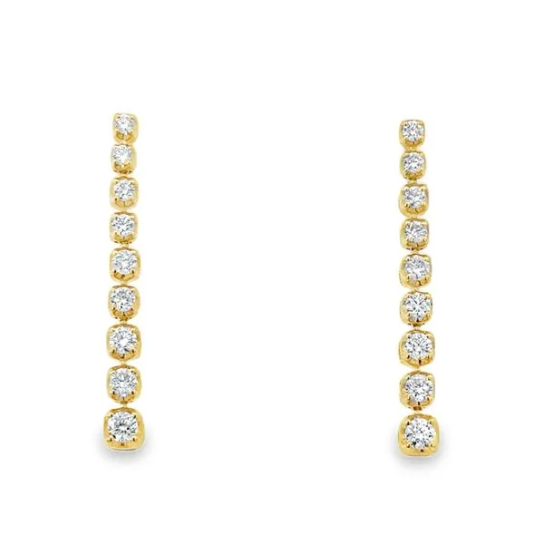 Diamond Dangle Earring
